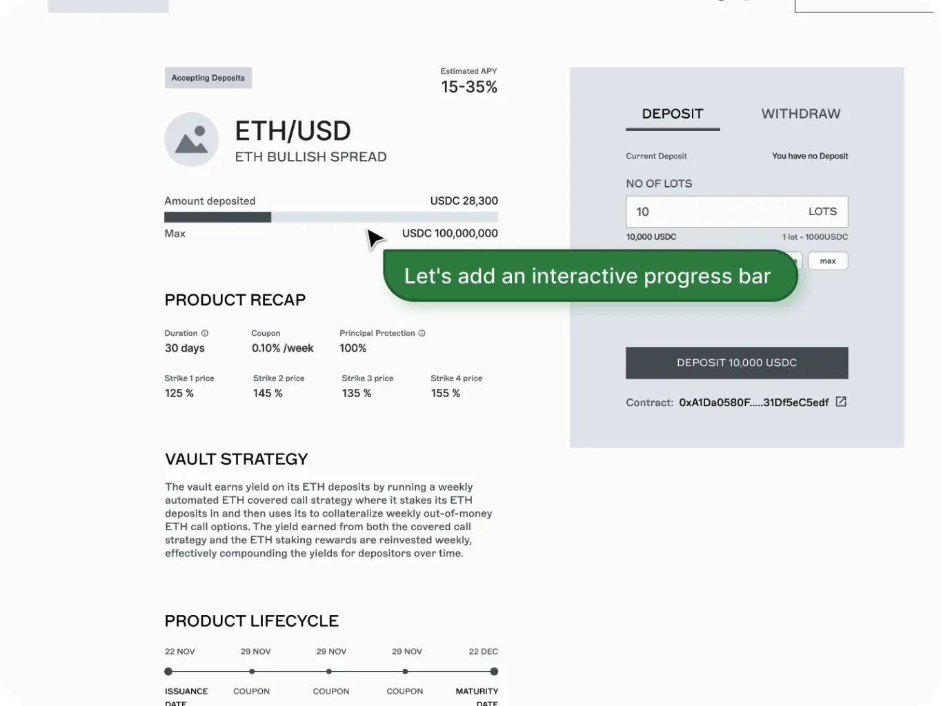 SuperHedge – principal-protected DeFi structured vaults - Website Development - Photo 8