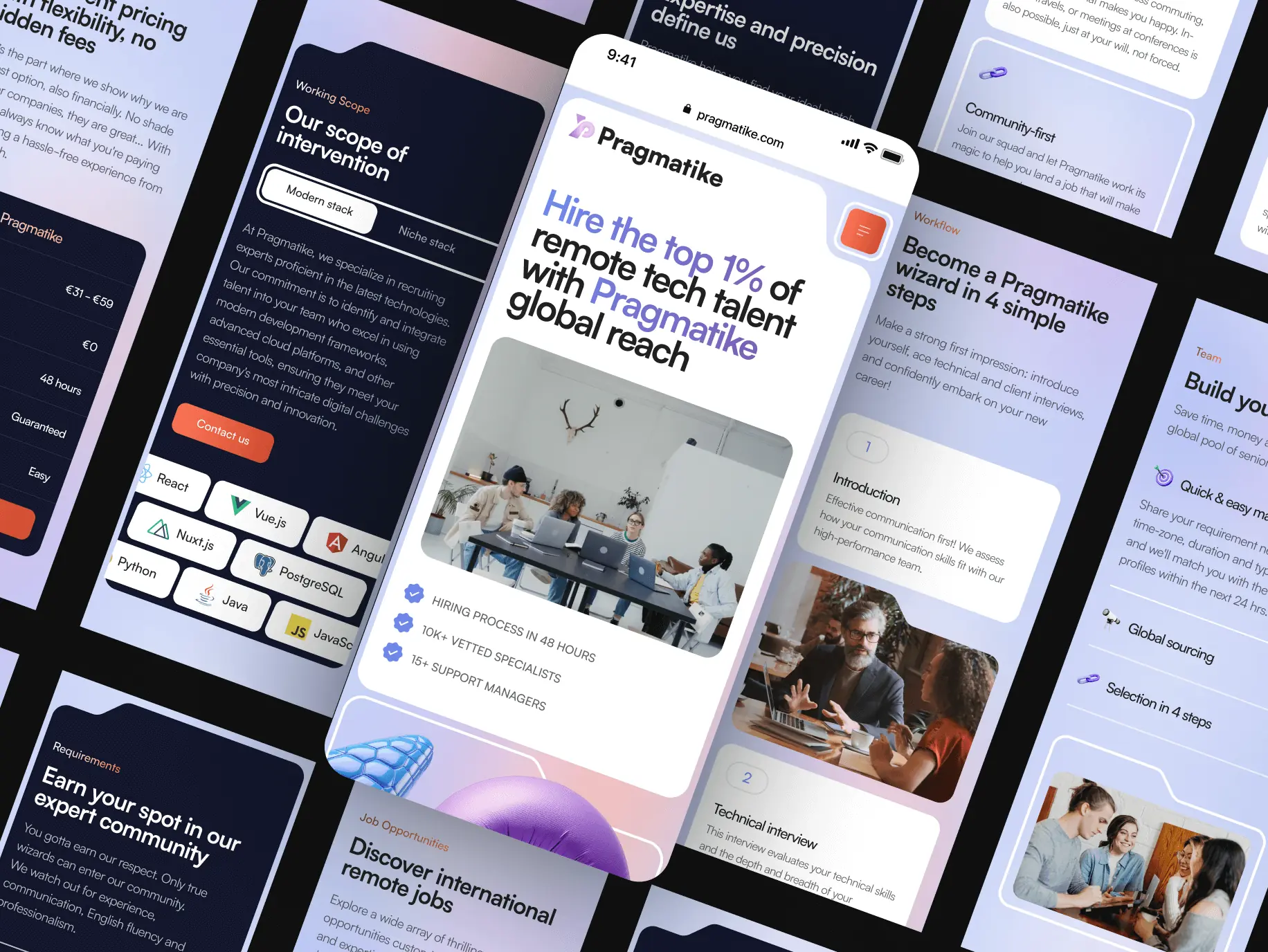Pragmatike – IT talent recruitment platform - Website Development - Photo 6
