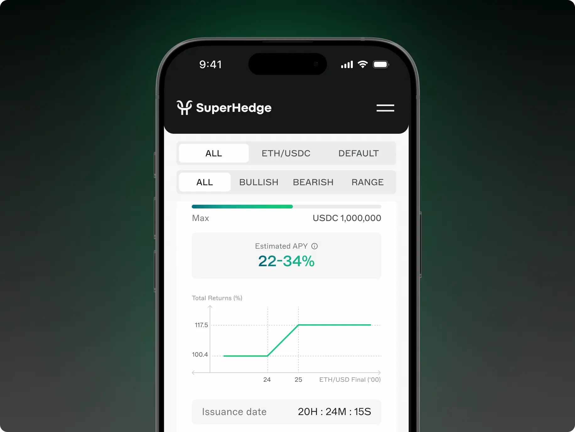 SuperHedge – principal-protected DeFi structured vaults - Website Development - Photo 21