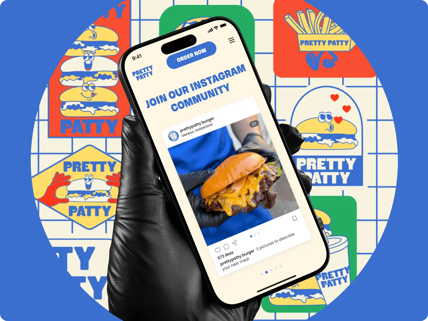 Pretty Patty: a deliciously interactive fast food experience - Website Development - Photo 16