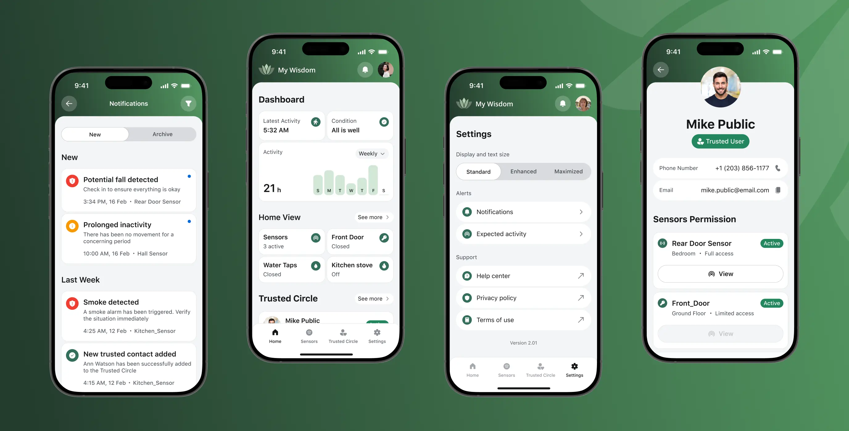 Wisdom — a digital platform for safer, more connected aging - Website Development - Photo 11