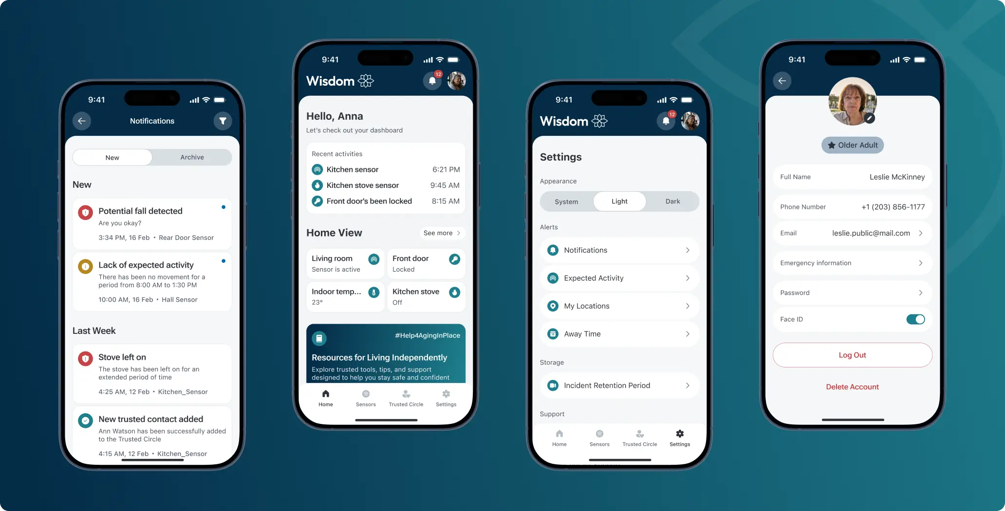 Wisdom — a digital platform for safer, more connected aging - Website Development - Photo 11