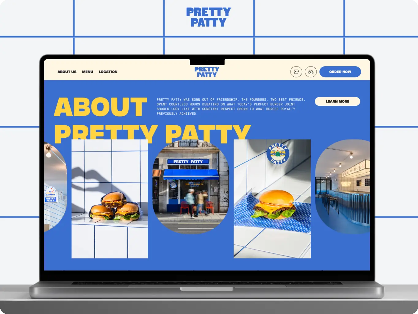 Pretty Patty: a deliciously interactive fast food experience - Website Development - Photo 3