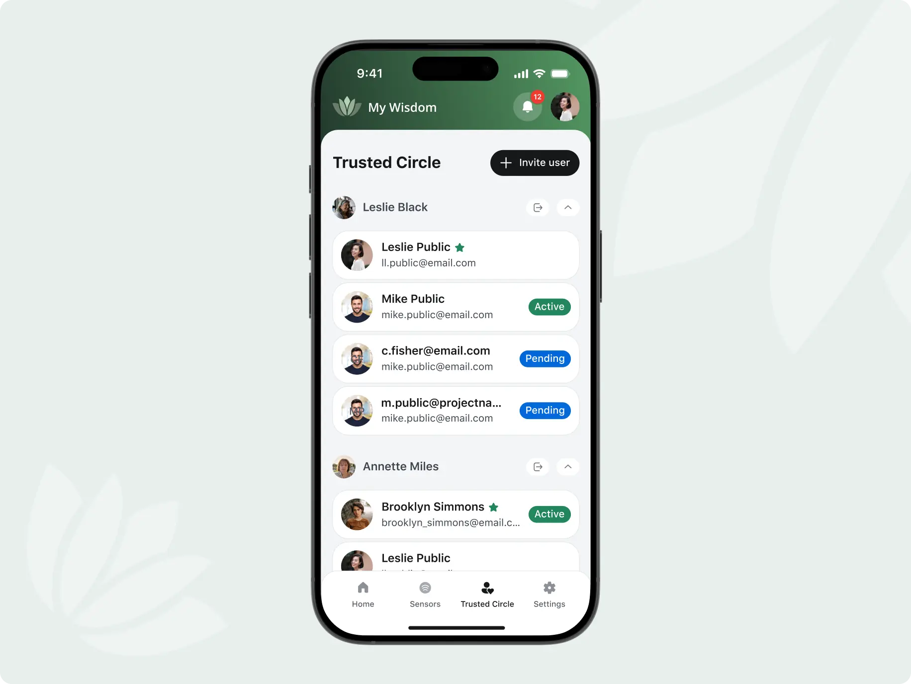Wisdom — a digital platform for safer, more connected aging - Website Development - Photo 20