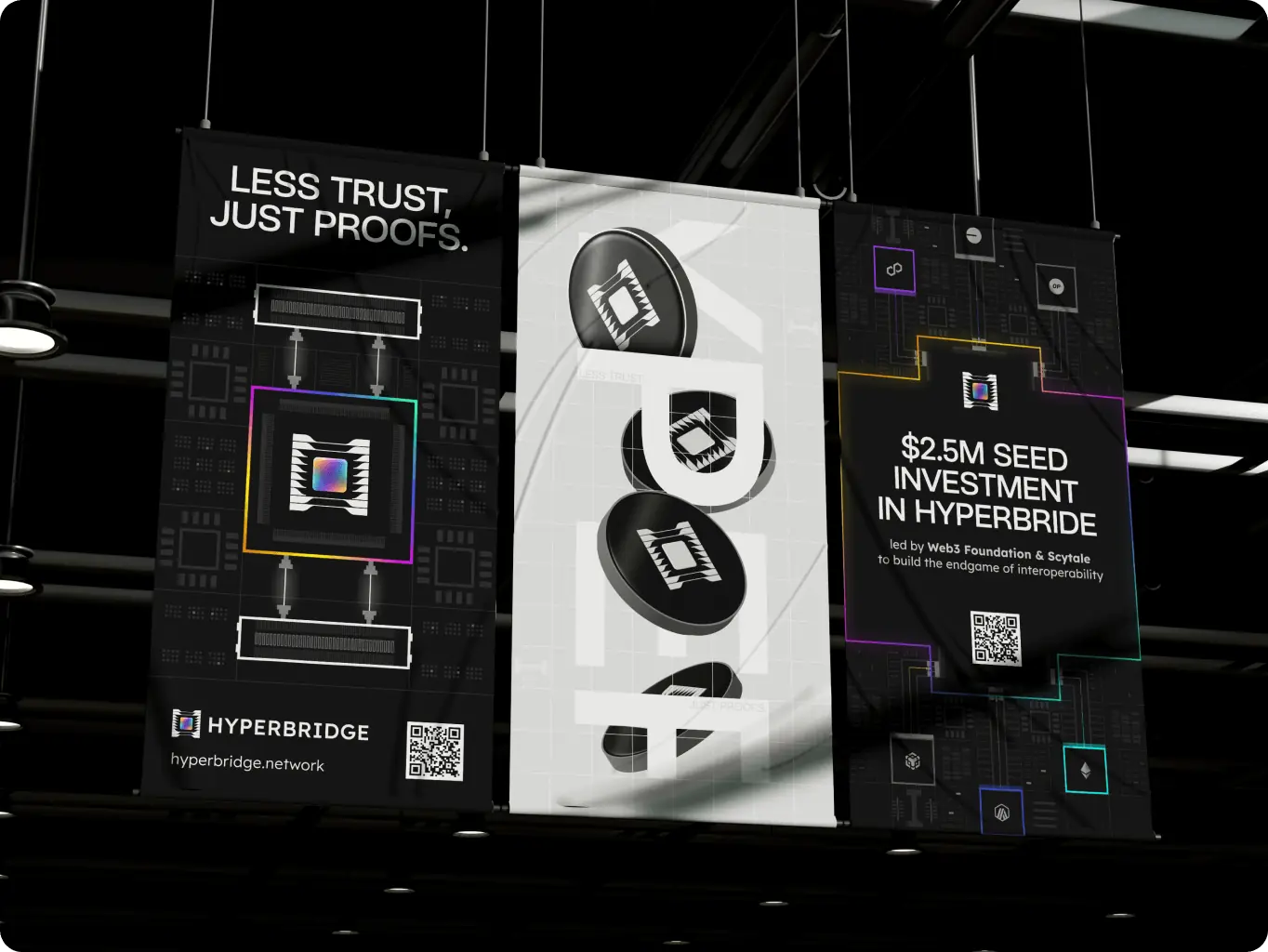 Hyperbridge – branding for redefining cross-chain connectivity - Website Development - Photo 1