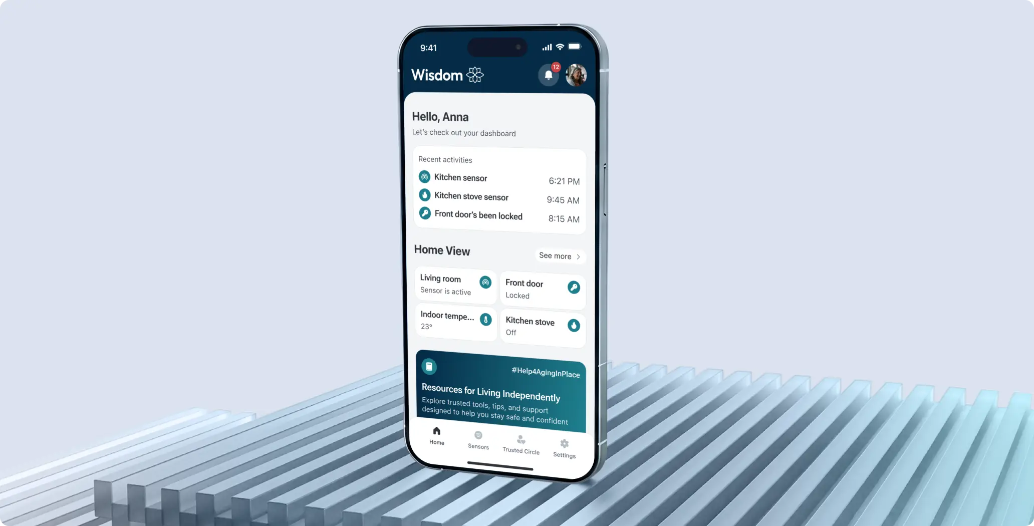 Wisdom — a digital platform for safer, more connected aging - Website Development - Photo 1