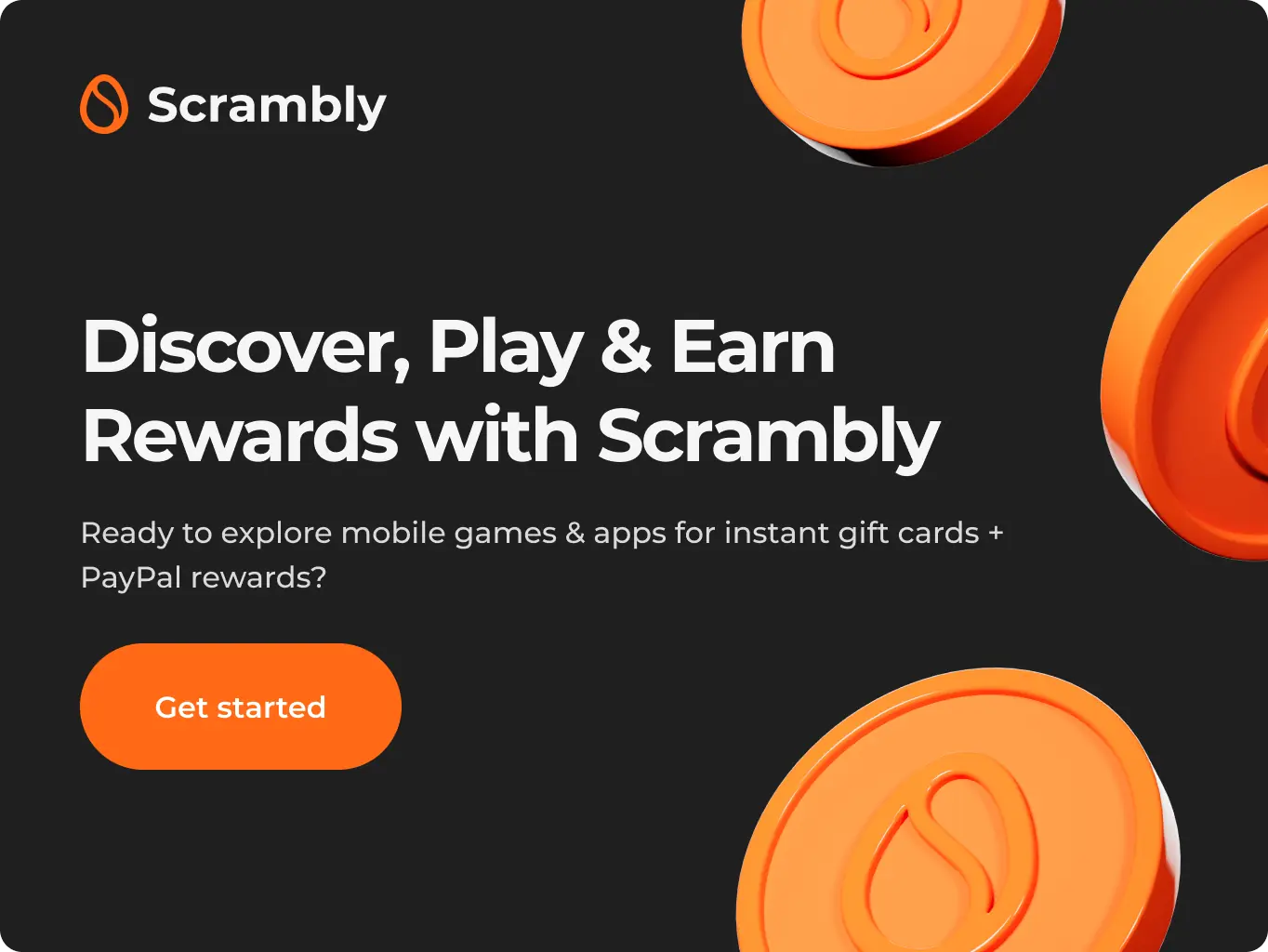 Scrambly – branding for a rewarded discovery platform for games and apps - Website Development - Photo 10