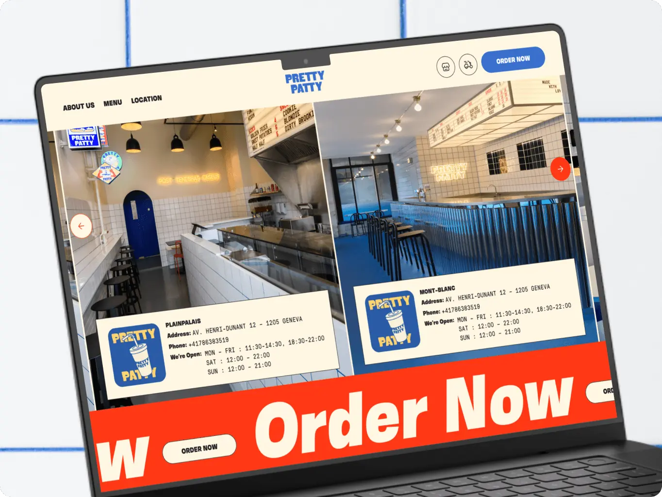 Pretty Patty: a deliciously interactive fast food experience - Website Development - Photo 12