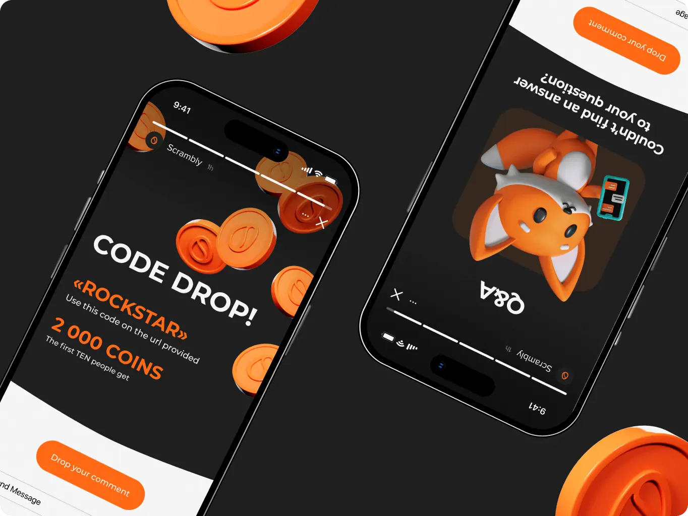 Scrambly – branding for a rewarded discovery platform for games and apps - Website Development - Photo 12
