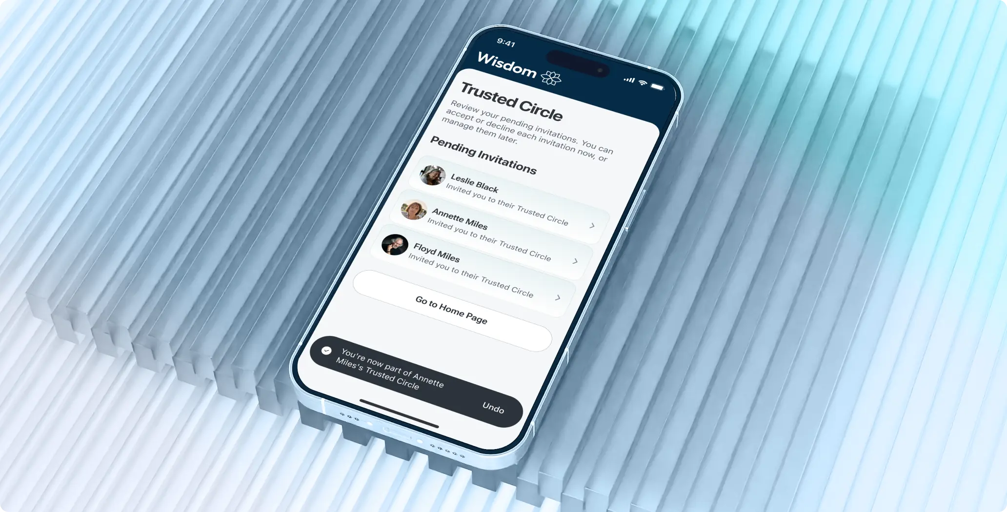 Wisdom — a digital platform for safer, more connected aging - Website Development - Photo 15