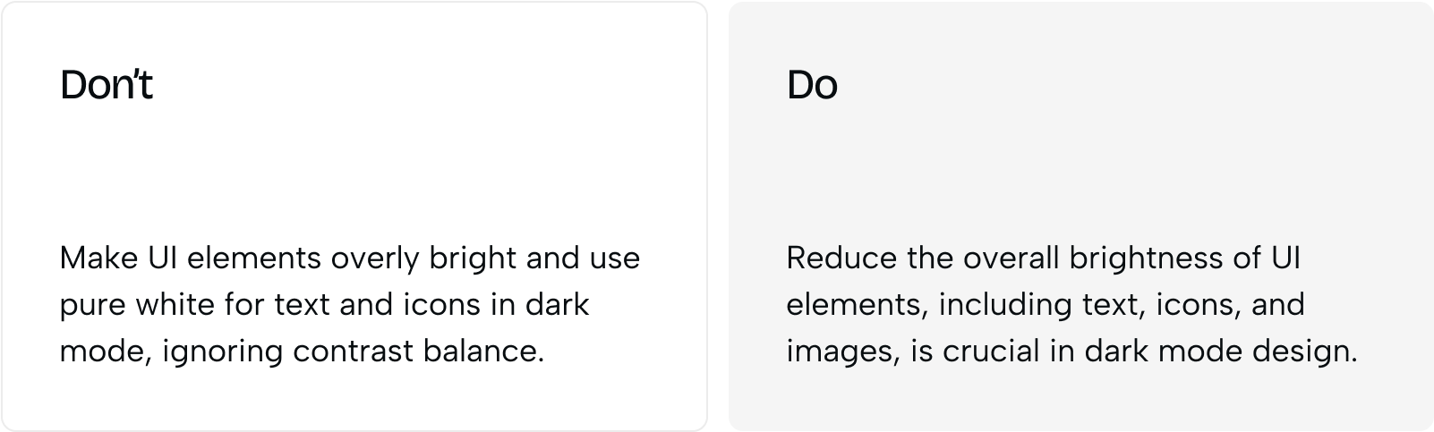 Dark mode vs light mode: UX implications of dark interfaces - Photo 8