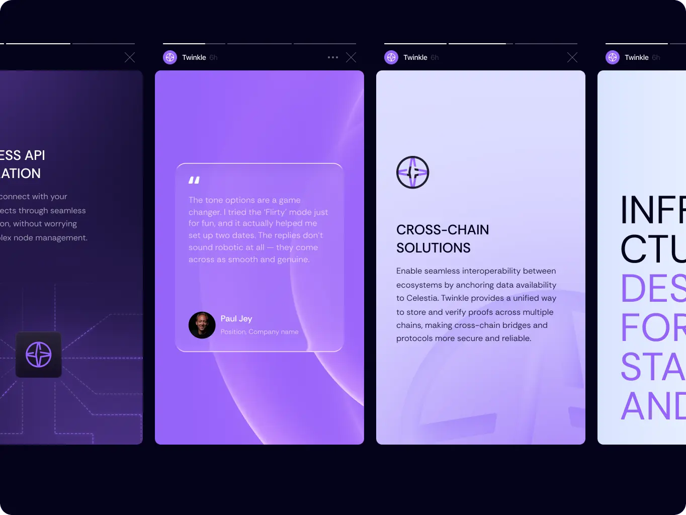Twinkle – branding for powering reliable Celestia infrastructure - Website Development - Photo 15