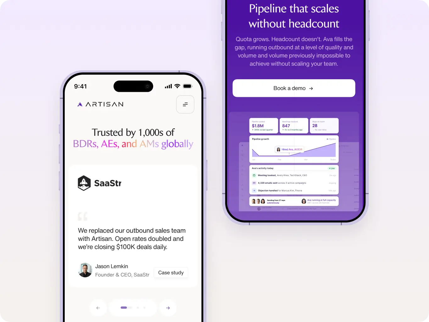 Artisan — the ‘stop hiring humans’ AI agent startup - Website Development - Photo 14