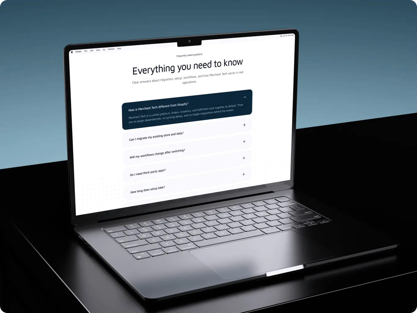 Merchant Tech — transforming merchant operations into a simpler, more transparent experience - Website Development - Photo 14
