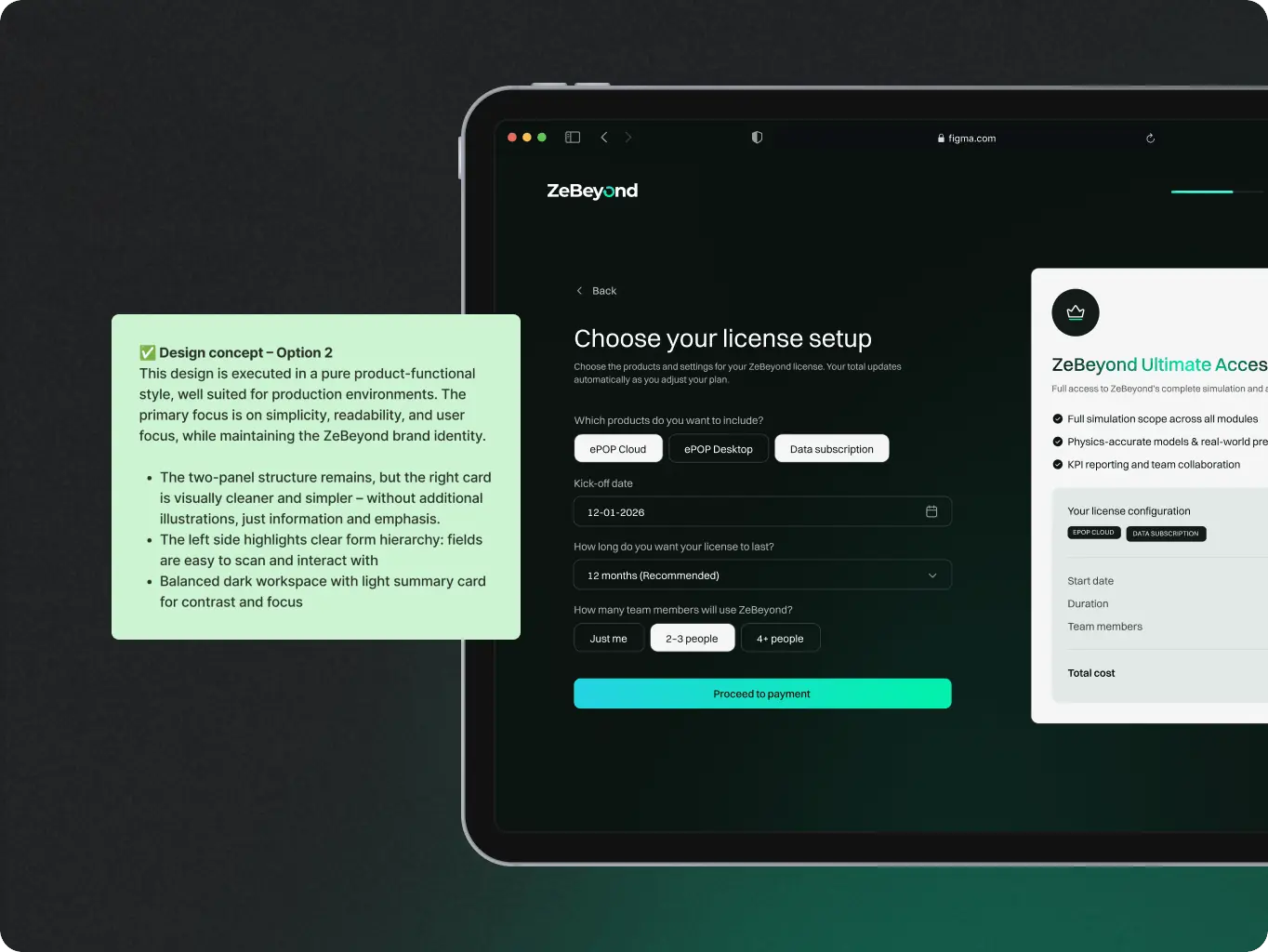 ZeBeyond — how redesigning the onboarding flow cut the trial-to-paid activation time - Website Development - Photo 11