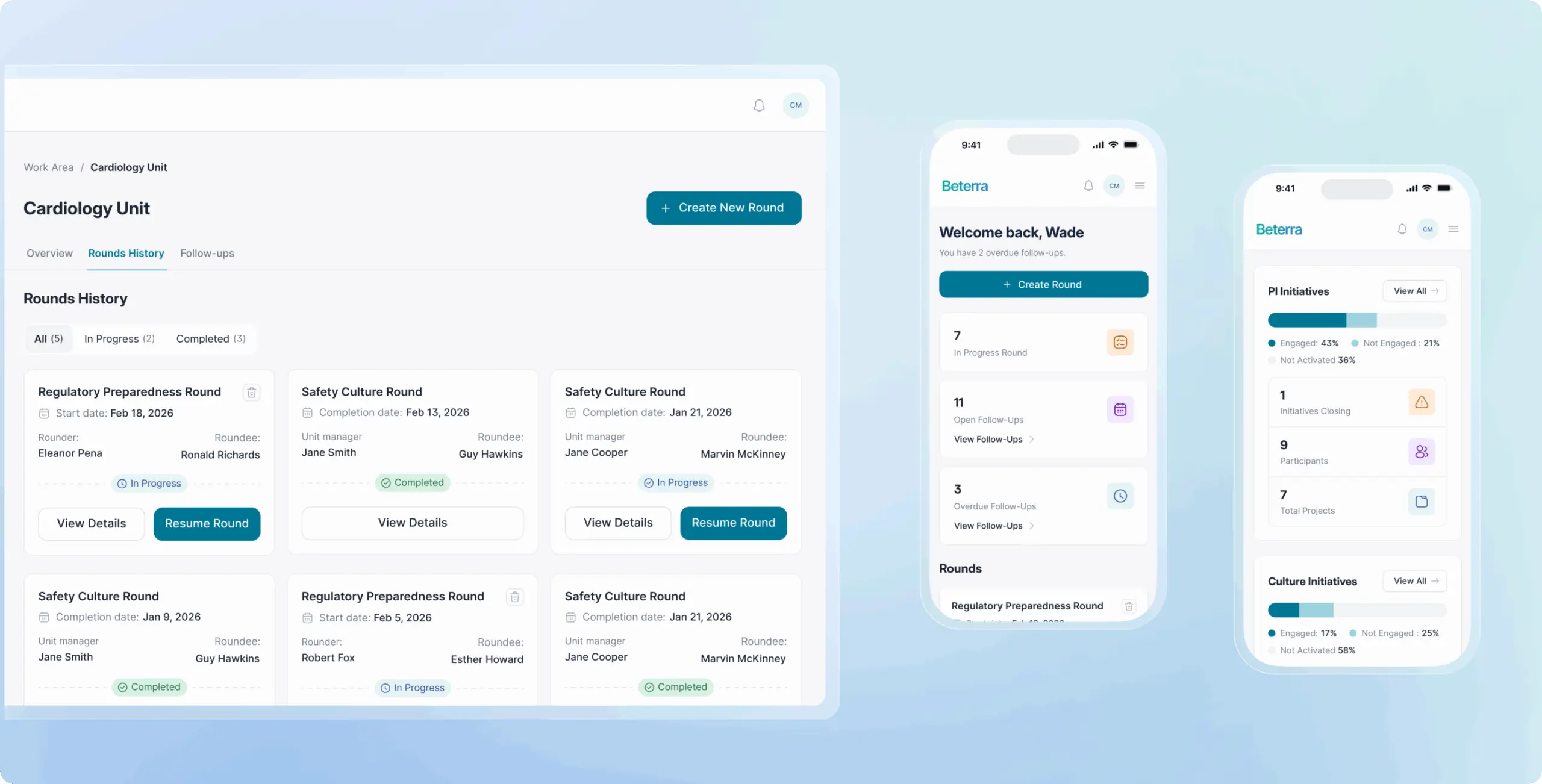 Beterra – hospital operations platform streamlined issue tracking across multi-level healthcare teams - Website Development - Photo 11