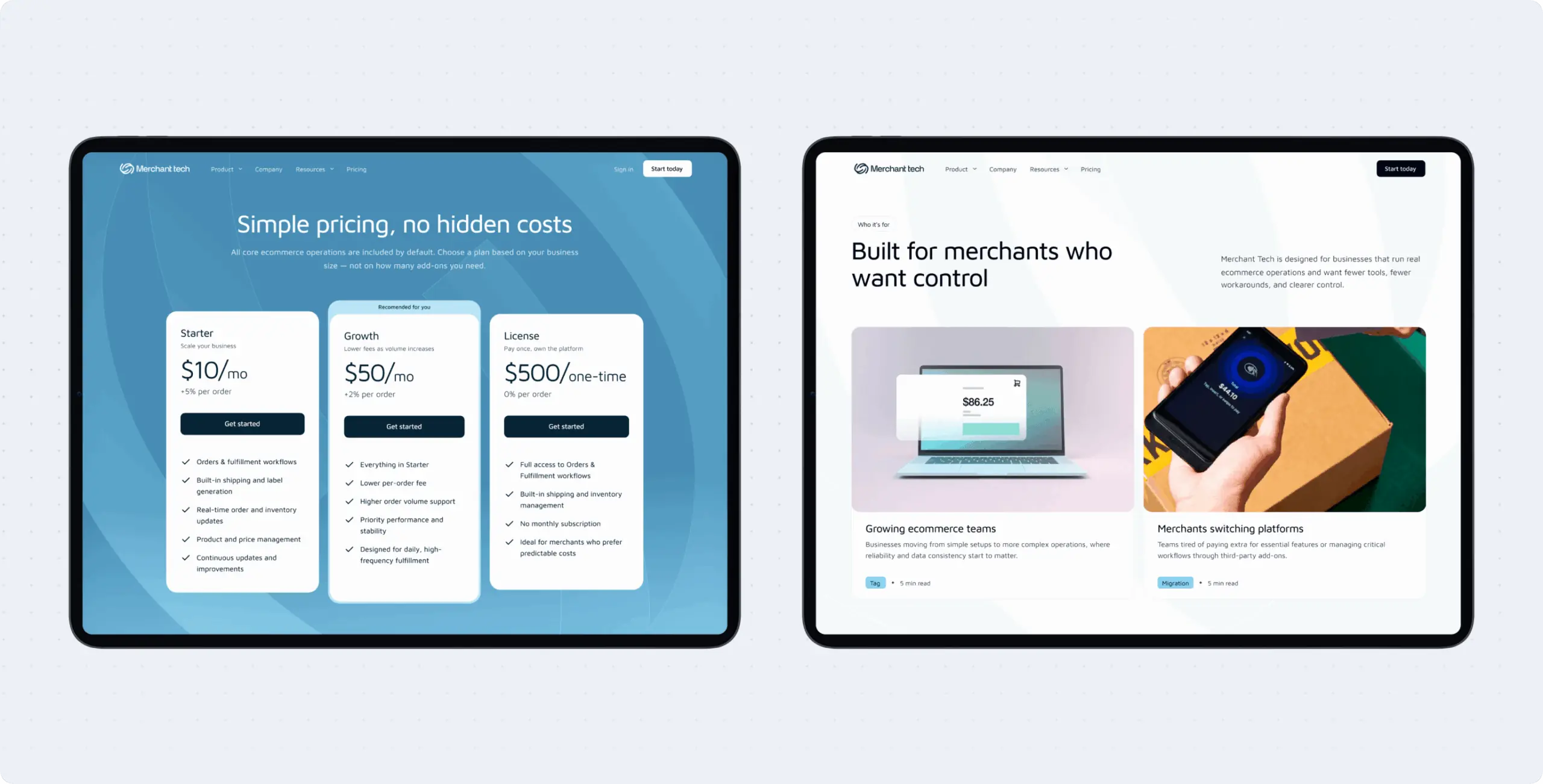 Merchant Tech — transforming merchant operations into a simpler, more transparent experience - Website Development - Photo 16