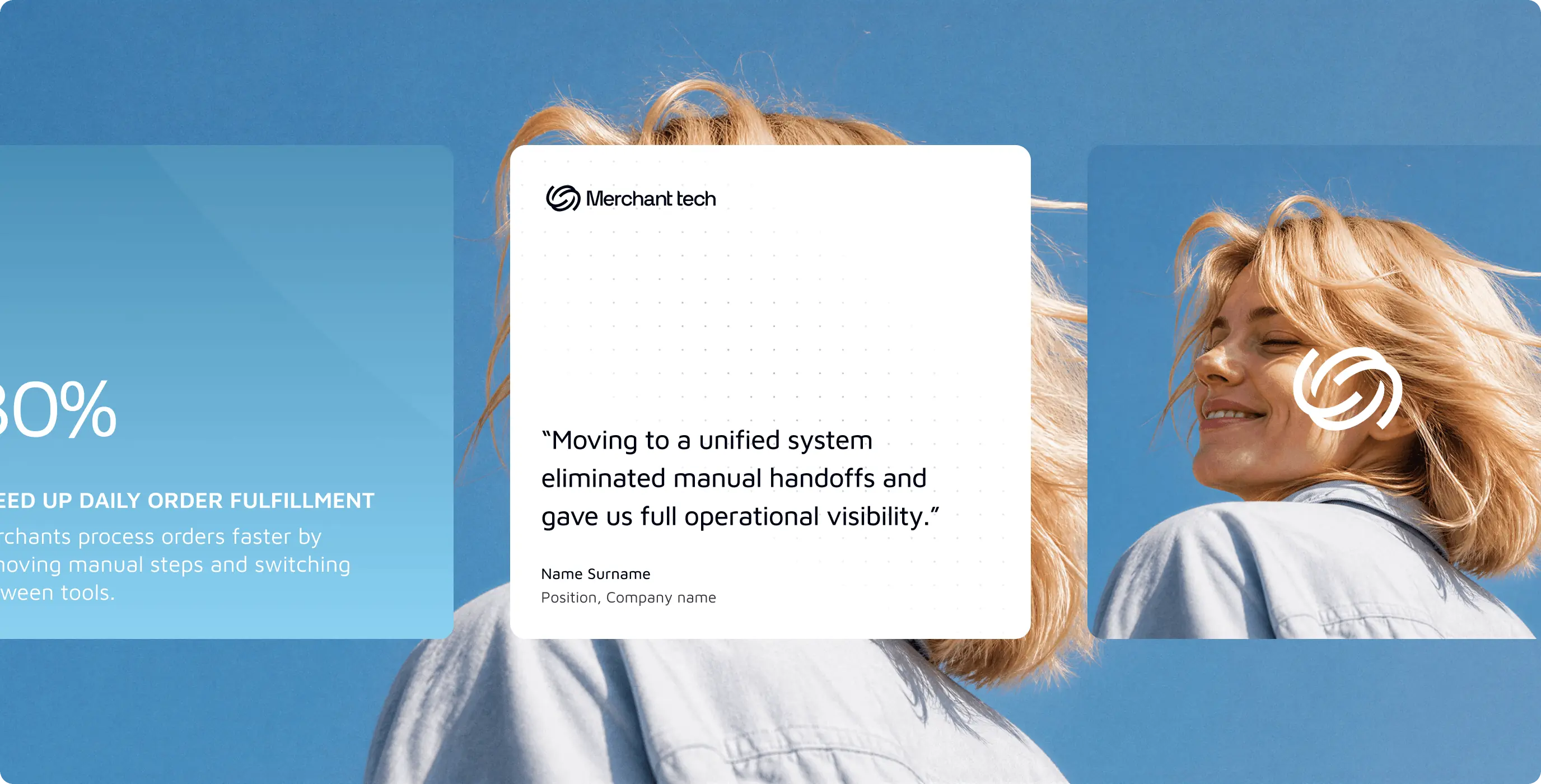 Merchant Tech – brand identity for<br>a platform that turns operational complexity into control - Website Development - Photo 16