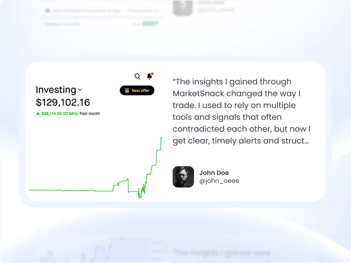 MarketSnack — redesigning a trader platform into a high-converting fintech sales funnel - Website Development - Photo 4