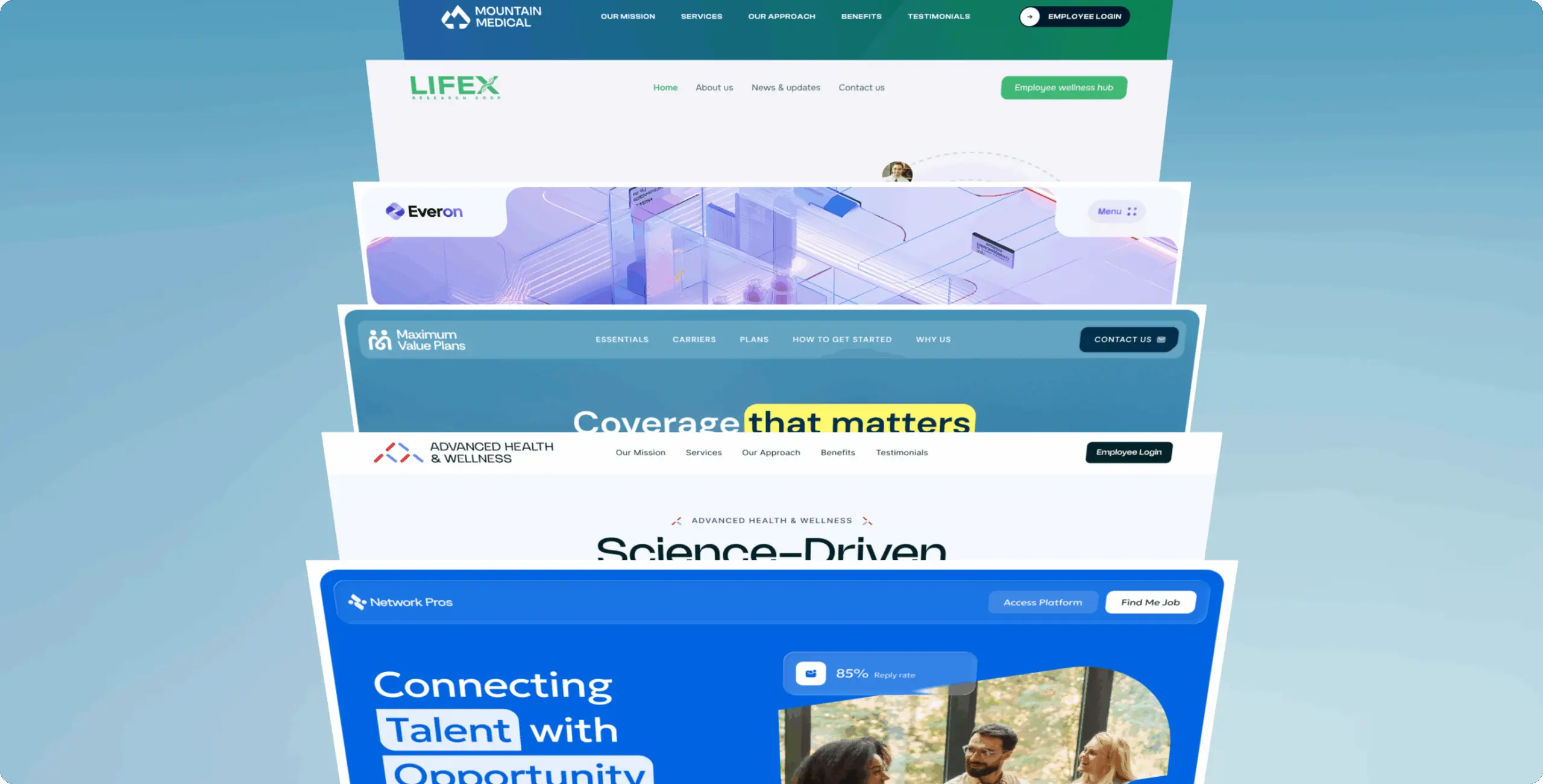 From fragmented websites to a unified experience: improving clarity, trust, and conversion across 10 brands - Website Development - Photo 1