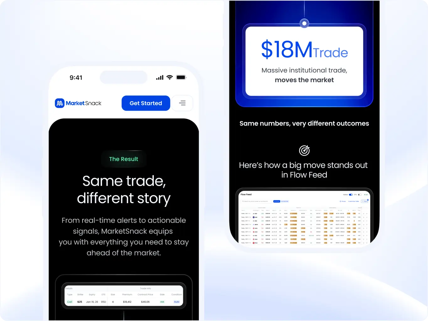 MarketSnack — redesigning a trader platform into a high-converting fintech sales funnel - Website Development - Photo 11