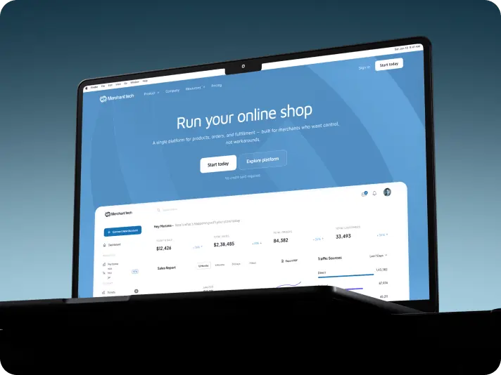 Merchant Tech — transforming merchant operations into a simpler, more transparent experience - image cover