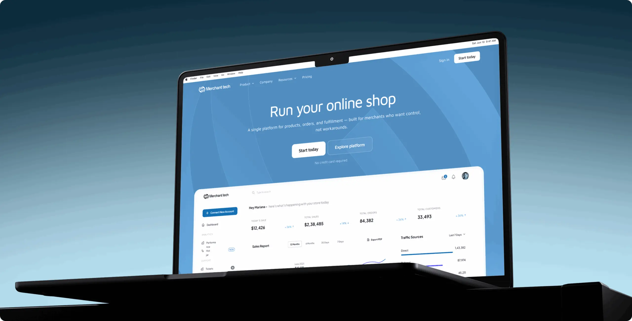 Merchant Tech — transforming merchant operations into a simpler, more transparent experience - Website Development - Photo 1