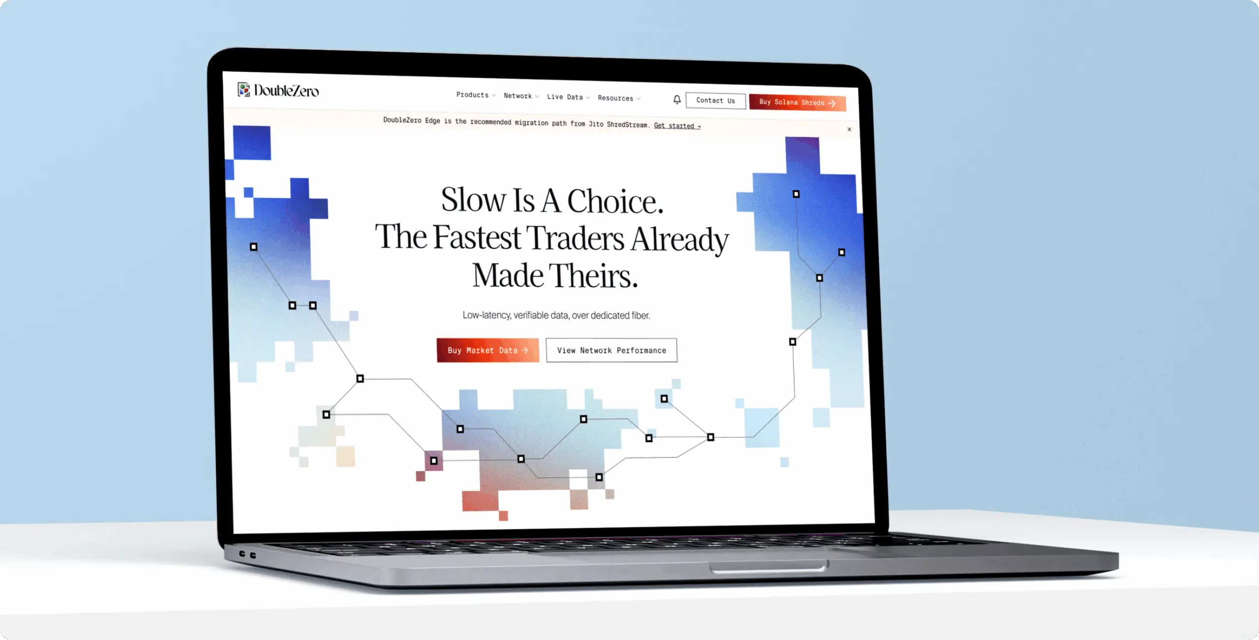 DoubleZero – how an existing brand became a launch-ready lead-generation site in one month - Website Development - Photo 1