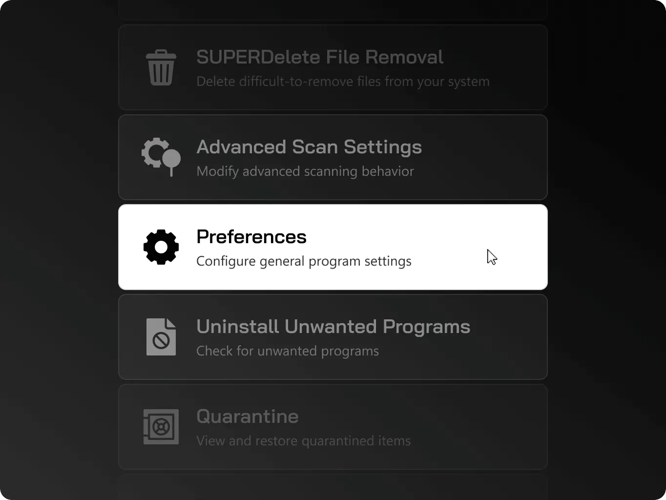 SuperAntiSpyware – how redesign turned a dated scanner into a tool audience can navigate without help - Website Development - Photo 7