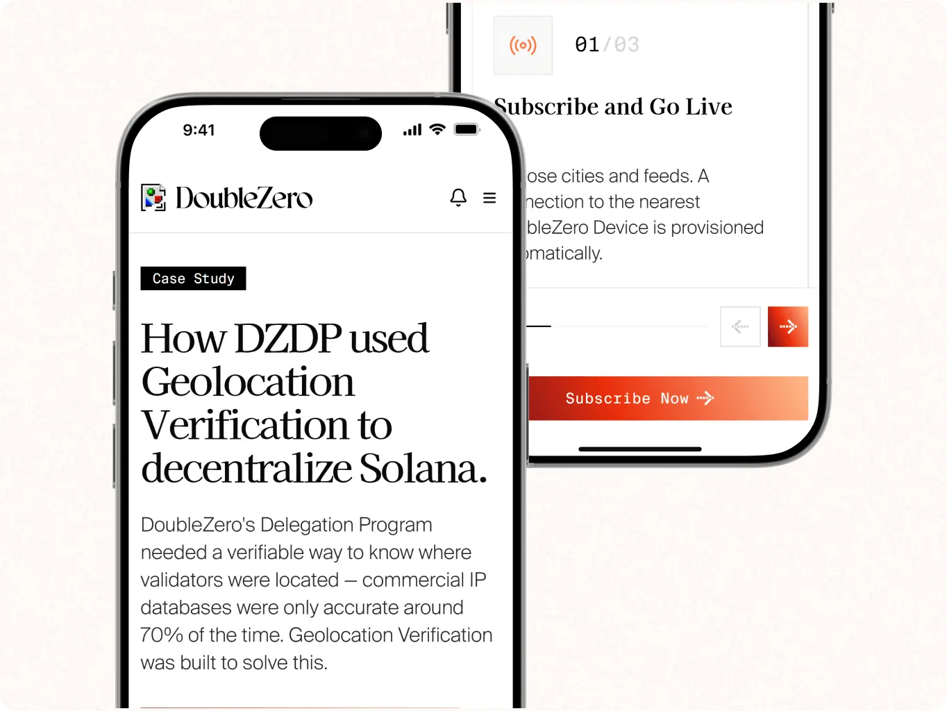 DoubleZero – how an existing brand became a launch-ready lead-generation site in one month - Website Development - Photo 7