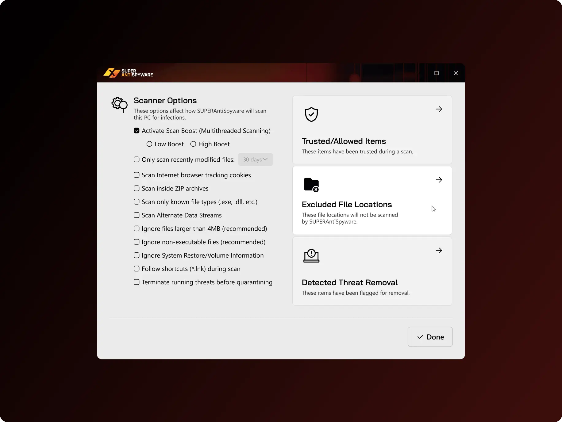 SuperAntiSpyware – how redesign turned a dated scanner into a tool audience can navigate without help - Website Development - Photo 19