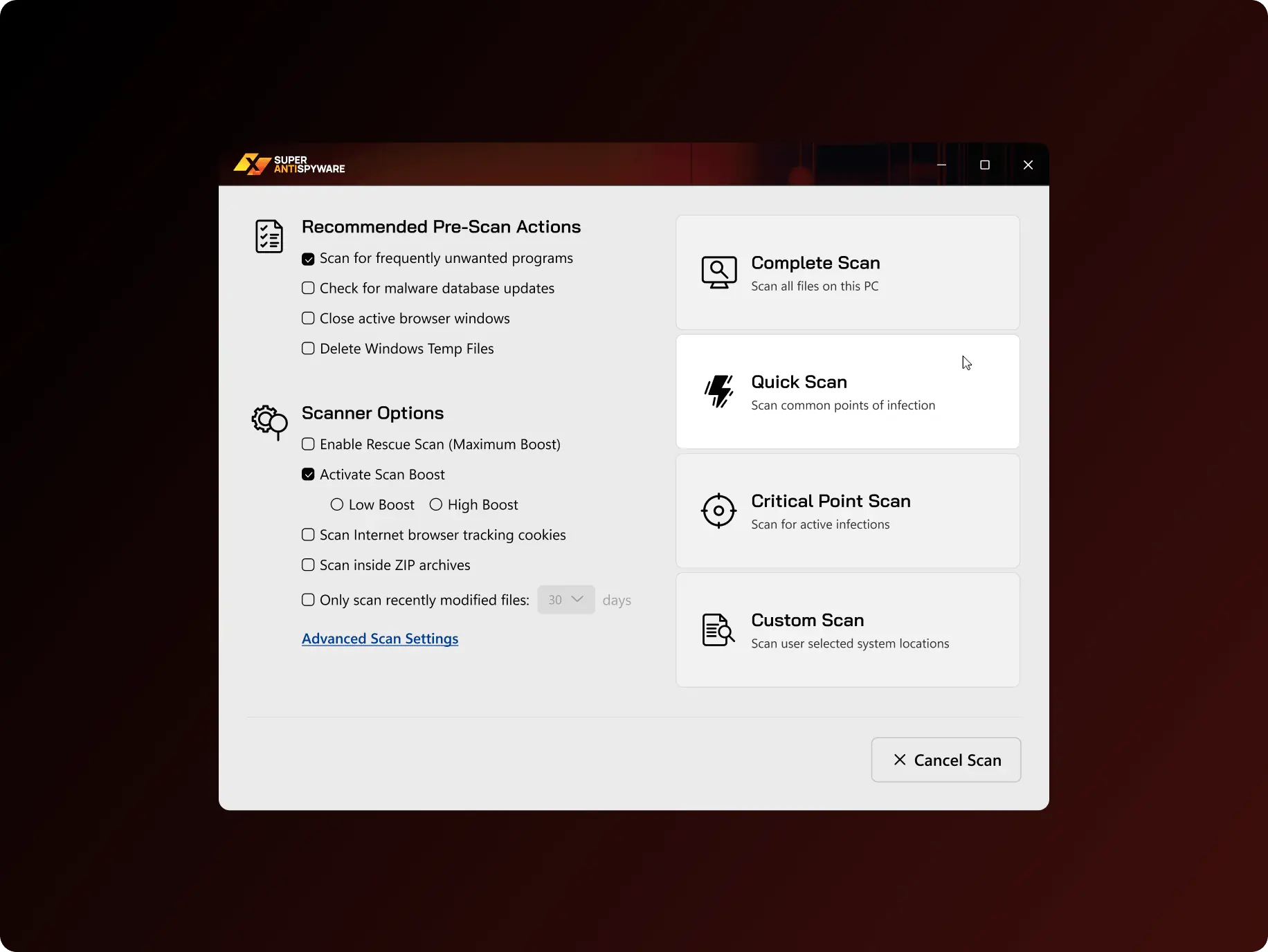 SuperAntiSpyware – how redesign turned a dated scanner into a tool audience can navigate without help - Website Development - Photo 17
