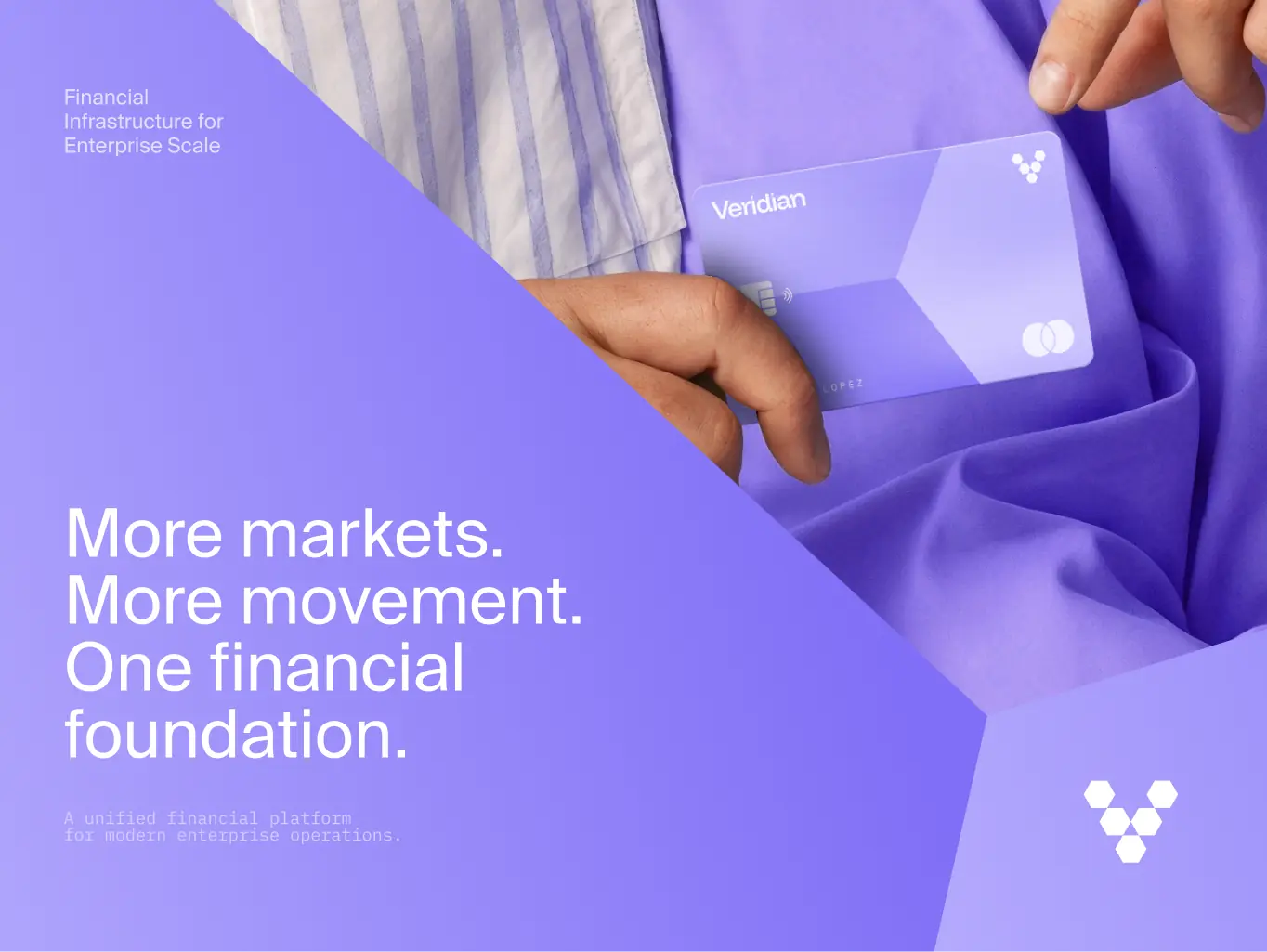 Veridian — brand identity for the infrastructure behind enterprise finance - Website Development - Photo 9