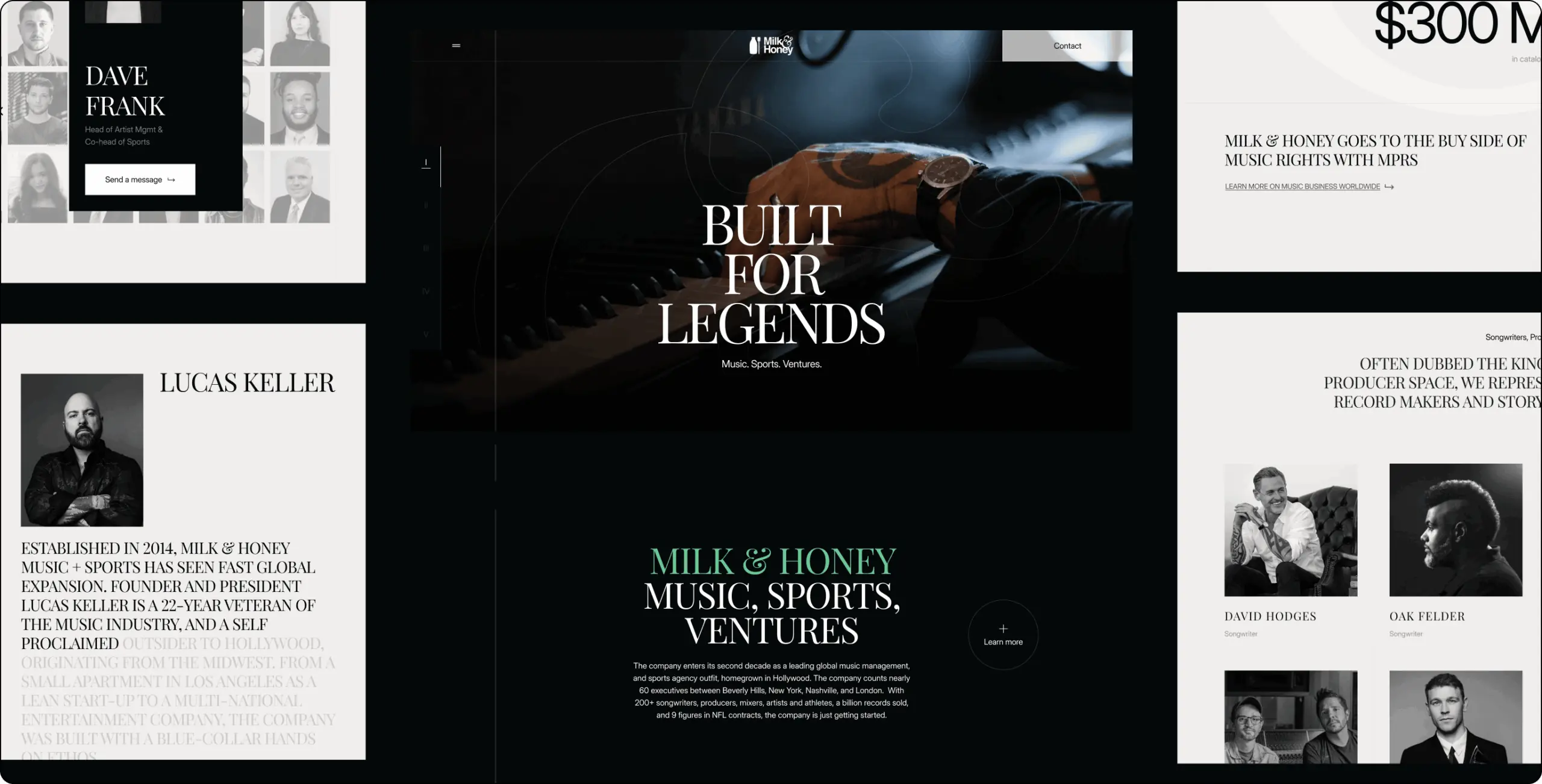 Milk & Honey — turning a scattered multi-page site into one story a visitor can follow start to finish - Website Development - Photo 11