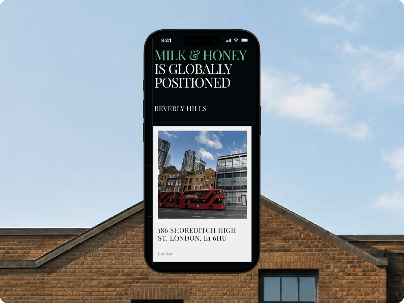 Milk & Honey — turning a scattered multi-page site into one story a visitor can follow start to finish - Website Development - Photo 3