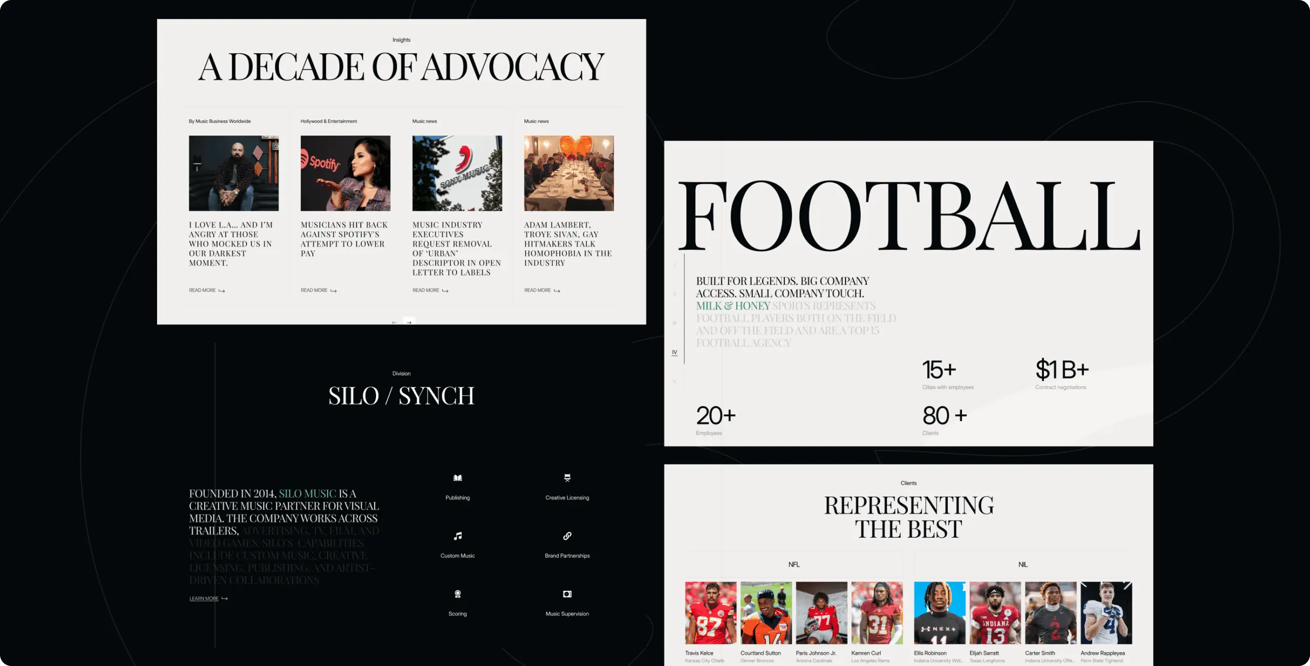 Milk & Honey — turning a scattered multi-page site into one story a visitor can follow start to finish - Website Development - Photo 6