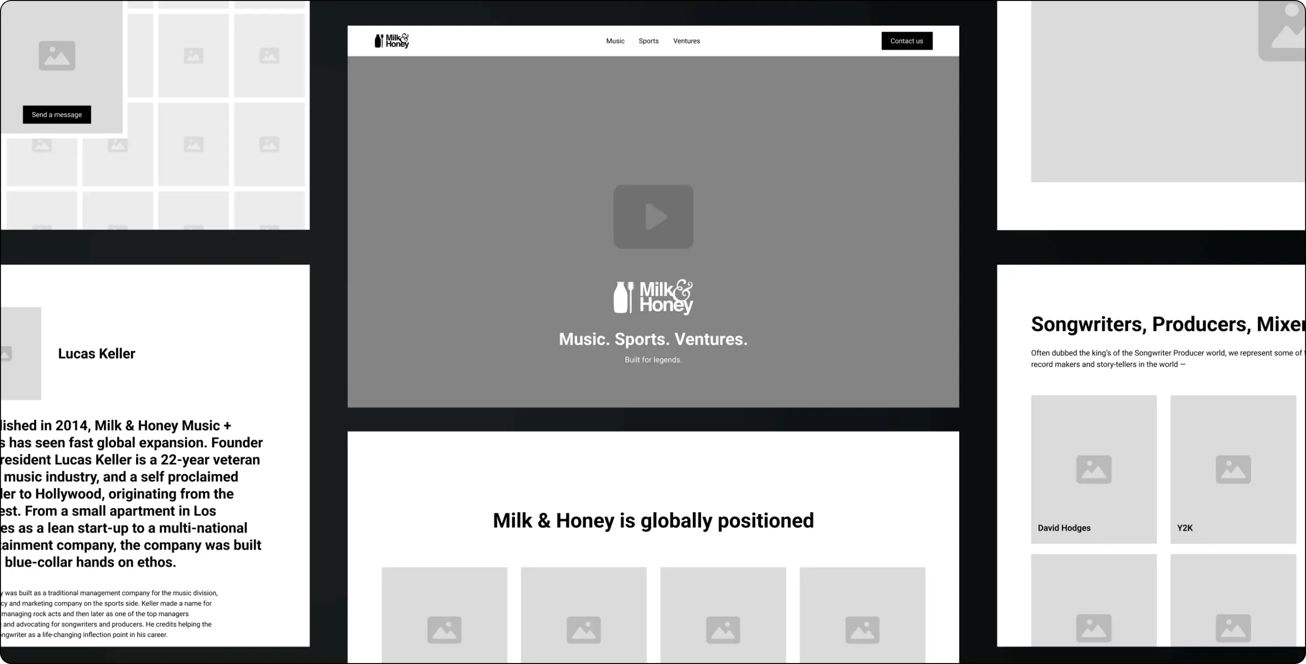 Milk & Honey — turning a scattered multi-page site into one story a visitor can follow start to finish - Website Development - Photo 10