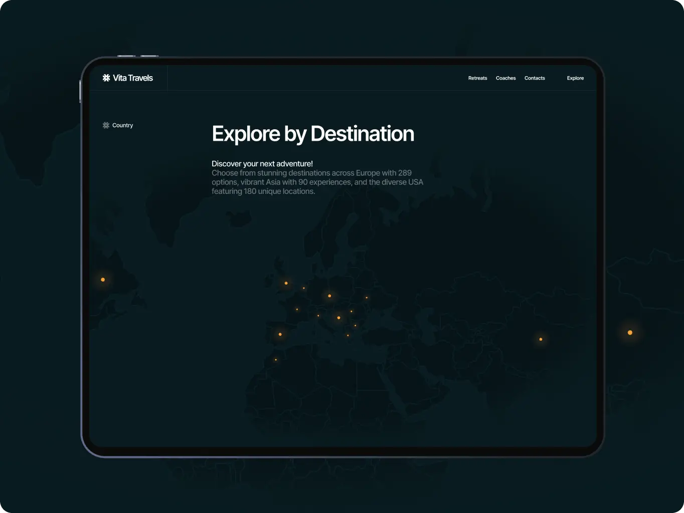 Vita Travels – turning a scattered wellness-travel search into one curated marketplace - Website Development - Photo 14