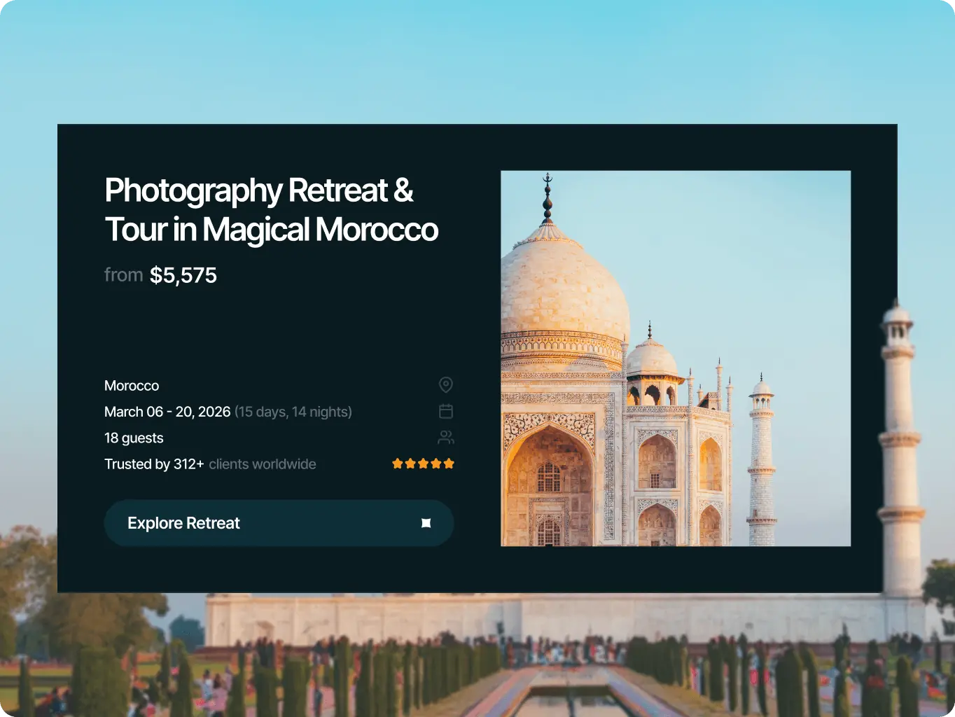 Vita Travels – turning a scattered wellness-travel search into one curated marketplace - Website Development - Photo 6