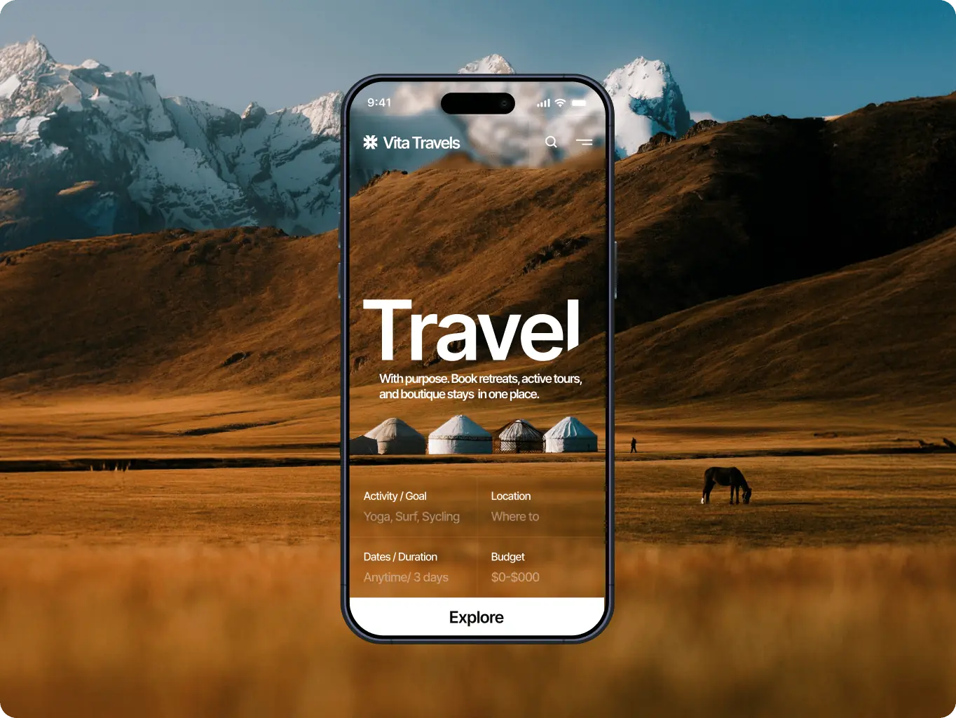 Vita Travels – turning a scattered wellness-travel search into one curated marketplace - Website Development - Photo 8