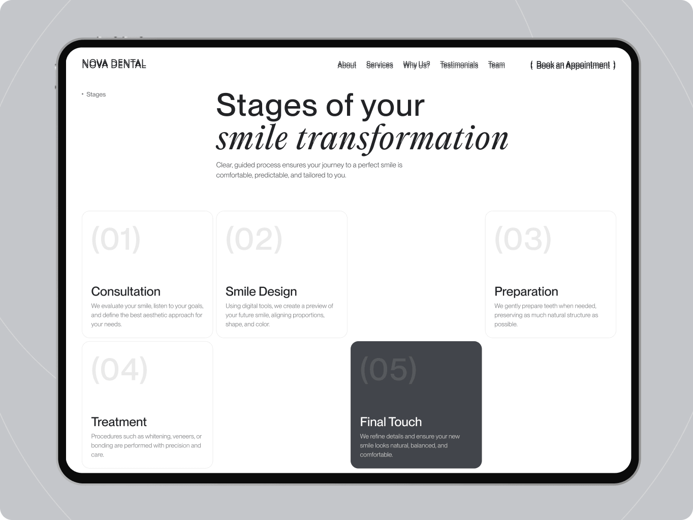 Nova Dental — booking, trust, and education working together to change what visiting feels like - Website Development - Photo 16