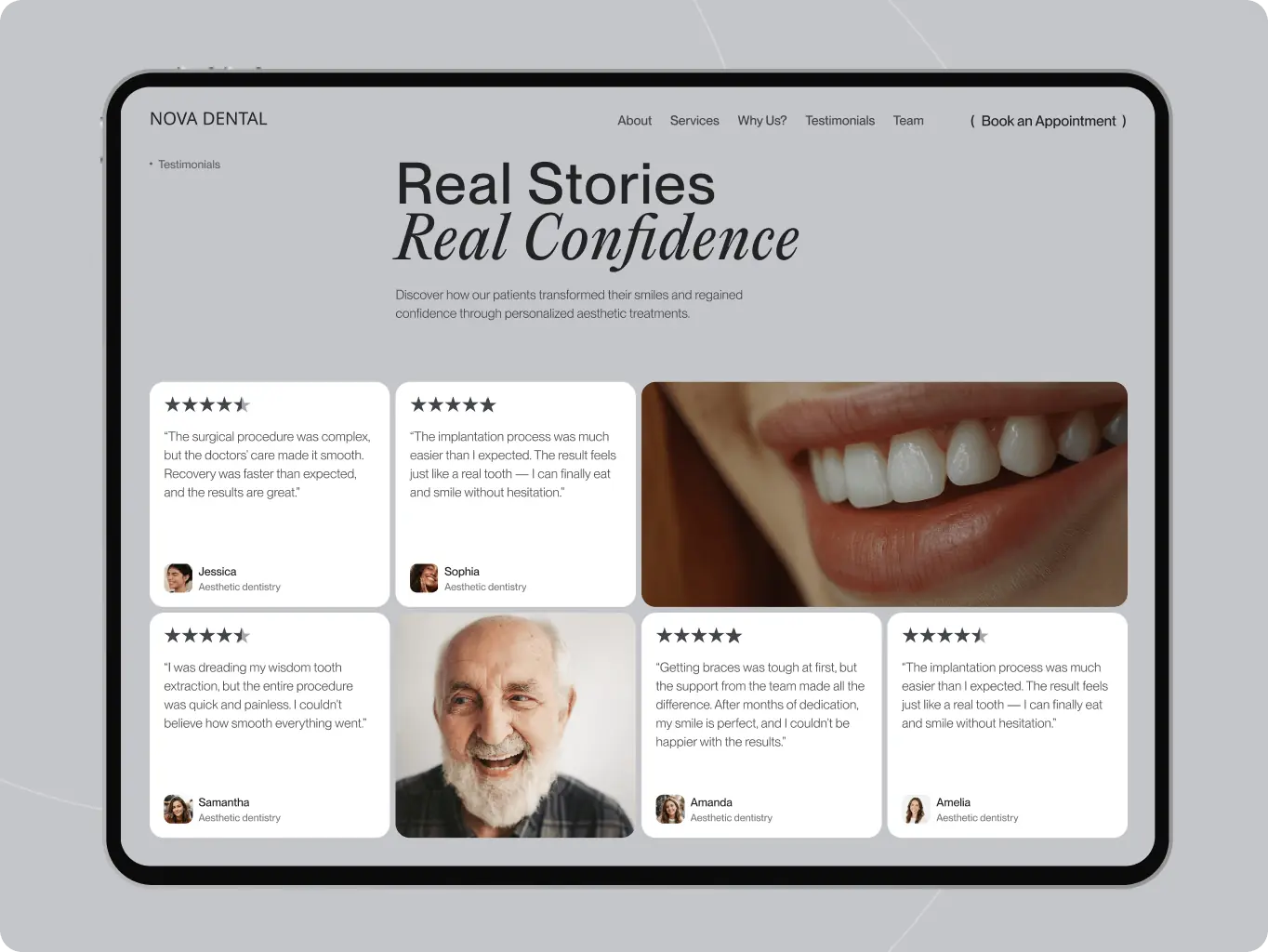 Nova Dental — booking, trust, and education working together to change what visiting feels like - Website Development - Photo 20